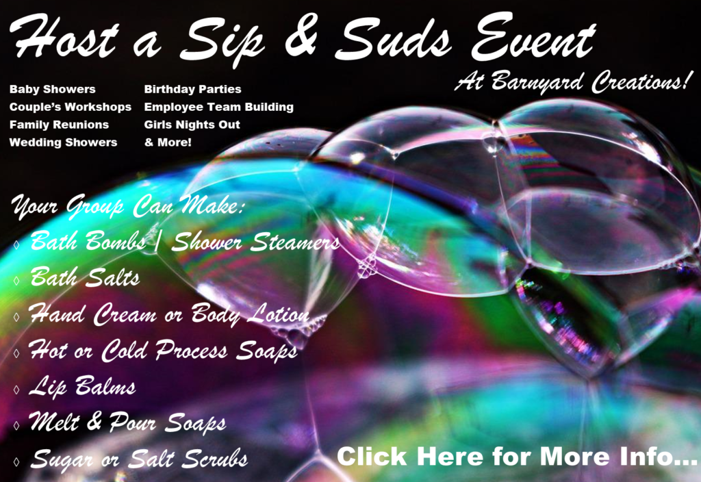 Barnyard Creations Sip & Suds Events